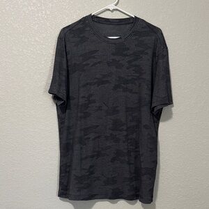 lululemon athletica Dark Gray Camo Tee